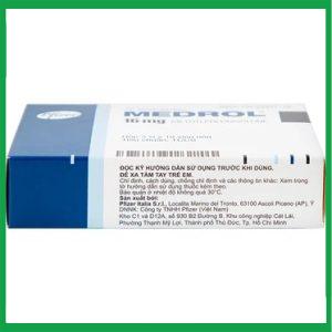 Nhà Thuốc Thành Hương - Thuốc Medrol 16mg Pfizer điều trị rối loạn nội tiết, viêm tuyến giáp 3 Nhà Thuốc Thành Hương - Medrol1