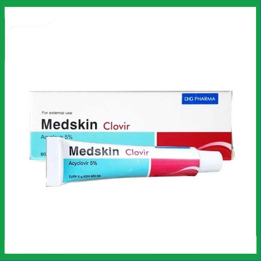 Medskin-Clovir-5-.jpg Nhà Thuốc Thành Hương - Medskin Clovir 5