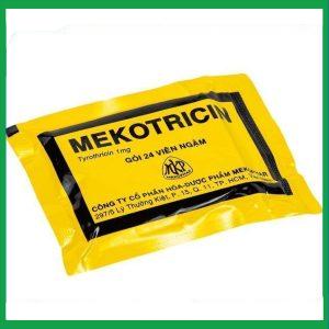 Nhà Thuốc Thành Hương - Viên ngậm Mekotricin 1mg điều trị viêm họng, amidan cấp tính ( Hộp 24 viên) 1 Nhà Thuốc Thành Hương - Mekotricin 3