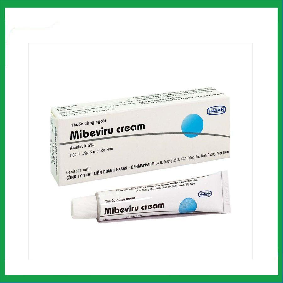 Mibeviru-Cream-Hasan.jpg Nhà Thuốc Thành Hương - Mibeviru Cream Hasan