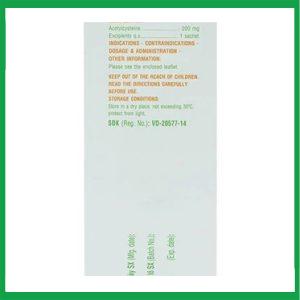 Nhà Thuốc Thành Hương - Bột uống Mitux 200mg DHG làm loãng chất nhầy đường hô hấp 3 Nhà Thuốc Thành Hương - Mitux 200mg1