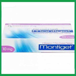 Nhà Thuốc Thành Hương - Viên nén Montiget 10mg điều trị suyễn mạn tính (2 vỉ x 7 viên) 1 Nhà Thuốc Thành Hương - Montiget 4