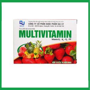 Multivitamin Đại Uy bổ sung các loại vitamin cho cơ thể (Hộp 100 viên.)