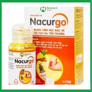 Dung dịch xịt Nacurgo bảo vệ, tái tạo da tổn thương( 12ml)