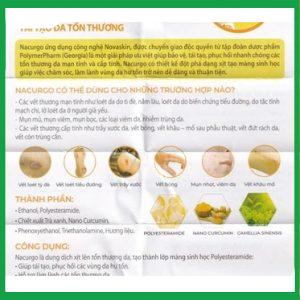 Nhà Thuốc Thành Hương - Dung dịch xịt Nacurgo bảo vệ, tái tạo da tổn thương( 12ml) 1 Nhà Thuốc Thành Hương - Nacurgo4