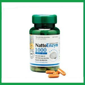 Nhà Thuốc Thành Hương - Viên uống NattoEnzym 1000 tan cục máu đông trong lòng mạch, tăng tuần hoàn máu (60 Viên) 2 Nhà Thuốc Thành Hương - Nattoenzym 1000 3