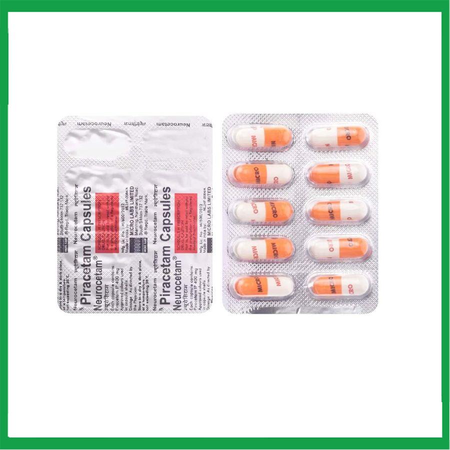 Neurocetam-400mg-1.jpg Nhà Thuốc Thành Hương - Neurocetam 400mg 1
