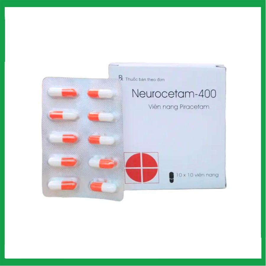 Neurocetam-400mg.jpg Nhà Thuốc Thành Hương - Neurocetam 400mg