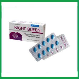 Viên uống Night Queen DHG giúp dưỡng tâm, an thần (3 vỉ x 10 viên)