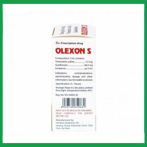Nhà Thuốc Thành Hương - Dung dịch uống OLEXON S điều trị ho có đờm, ho do hen phế quản (90ml) 1 Nhà Thuốc Thành Hương - OLEXON S 2