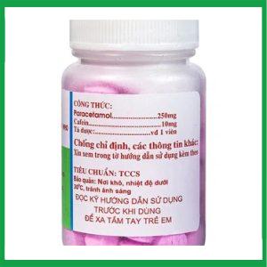 Nhà Thuốc Thành Hương - Viên nén Ophazidon Hanoi Pharma giảm đau đầu, đau bụng kinh 1 Nhà Thuốc Thành Hương - Ophazidon2