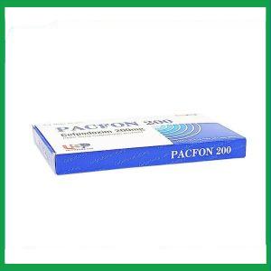 Nhà Thuốc Thành Hương - Viên nén Pacfon 200 USP điều trị bệnh đường hô hấp, viêm phổi cấp (1 vỉ x 10 viên) 1 Nhà Thuốc Thành Hương - Pacfon 2