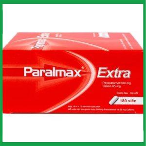Nhà Thuốc Thành Hương - Viên nén Paralmax Extra 500mg/65mg Boston giảm, hạ sốt 4 Nhà Thuốc Thành Hương - Paralmax Extra1