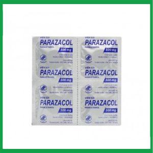 Nhà Thuốc Thành Hương - Thuốc Parazacol 500mg giảm đau, hạ sốt 1 Nhà Thuốc Thành Hương - Parazacol1