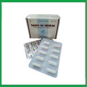 Nhà Thuốc Thành Hương - Thuốc Penicilin V Kali 1.000.000 IU TW1 điều trị nhiễm trùng, nhiễm khuẩn 1 Nhà Thuốc Thành Hương - Penicilin 1MUI TW1 2