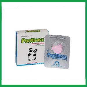 Viên nhai Pentinox 400mg điều trị nhiễm ký sinh trùng, giun, sán (1 viên)