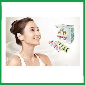 Nhà Thuốc Thành Hương - Thuốc da liễu Plomingstyn hộp 60 viên ngừa sạm da, ngăn ngừa rụng tóc, nổi mề đay, mụn nhọt 2 Nhà Thuốc Thành Hương - Plomingstyn 1