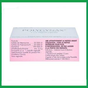 Nhà Thuốc Thành Hương - Viên đặt âm đạo Polygynax điều trị viêm âm đạo, âm hộ - âm đạo (2 vỉ x 6 viên) 1 Nhà Thuốc Thành Hương - Polygynax 2