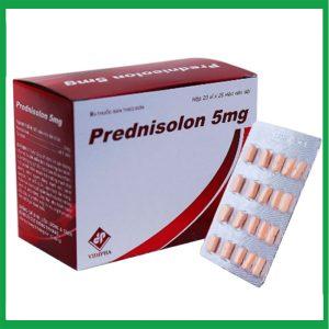 Thuốc kháng viêm Predinisolon 5mg Vidipha
