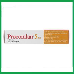 Nhà Thuốc Thành Hương - Procoralan 5mg trị đau thắt ngực, suy tim (4 vỉ x 14 viên) 1 Nhà Thuốc Thành Hương - Procoralan 2
