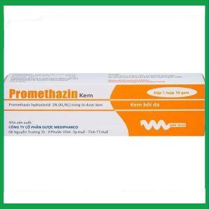 Nhà Thuốc Thành Hương - Kem bôi da Promethazin 2% trị ngứa sẩn, mày đay, côn trùng đốt (Tuýp 10g) 2 Nhà Thuốc Thành Hương - Promethazine 2