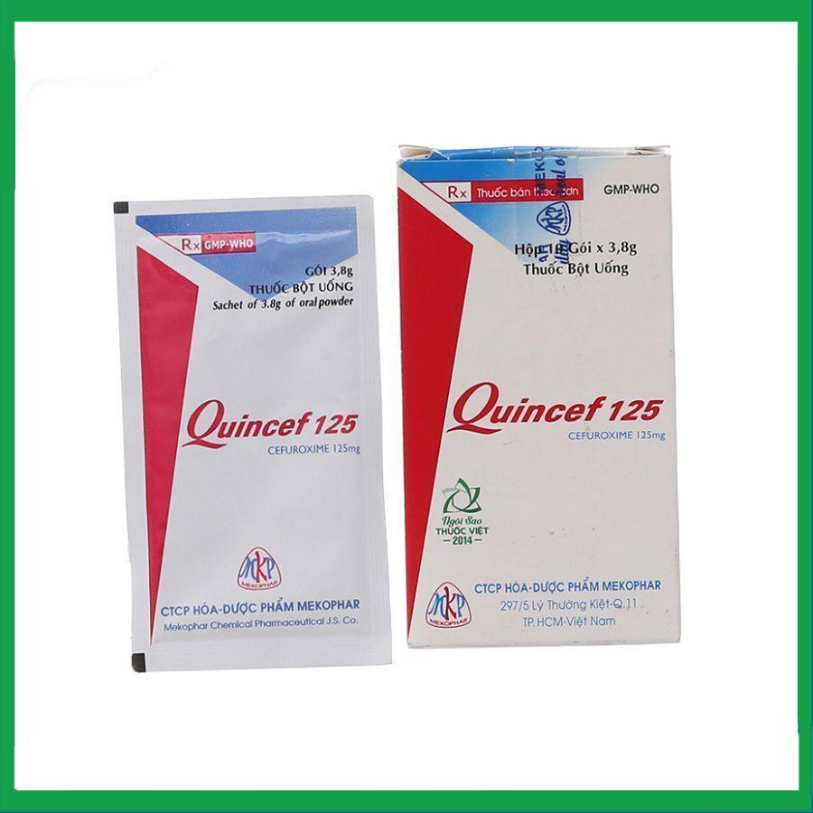 Quincef-125mg.jpg Nhà Thuốc Thành Hương - Quincef 125mg