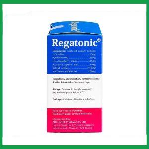 Nhà Thuốc Thành Hương - Thuốc Regatonic hỗ trợ điều trị bệnh lý cận thị, quáng gà, mỏi mắt, giảm thị lực (6 vỉ x 10 viên) 1 Nhà Thuốc Thành Hương - Regatonic 2