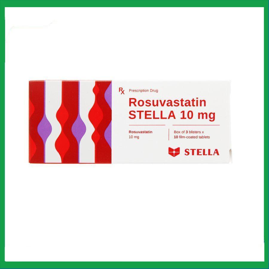 Rosuvastatin-10mg.jpg Nhà Thuốc Thành Hương - Rosuvastatin 10mg