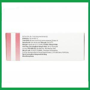 Nhà Thuốc Thành Hương - Thuốc Rotalzon 50mg điều trị tăng huyết áp (6 vỉ x 10 viên) 1 Nhà Thuốc Thành Hương - Rotalzon 50mg 2