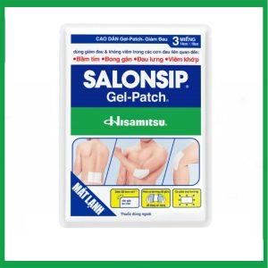 Nhà Thuốc Thành Hương - Cao dán Salonsip Gel - Patch Hisamitsu giảm đau, kháng viêm do mỏi cơ, đau cơ (8 gói x 3 miếng) 2 Nhà Thuốc Thành Hương - Salonsip Gel Patch 1 1