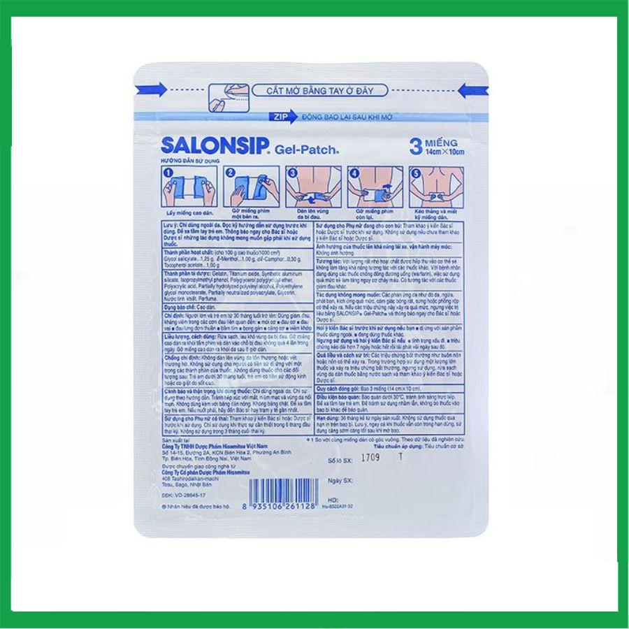 Salonsip-Gel-Patch-2.jpg Nhà Thuốc Thành Hương - Salonsip Gel Patch 2