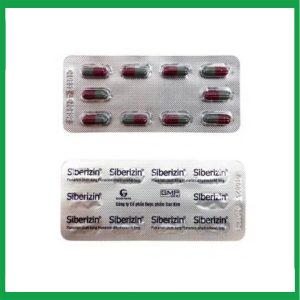 Nhà Thuốc Thành Hương - Thuốc Siberizin 5mg Sao Kim điều trị dự phòng cơn đau nửa đầu (10 vỉ X 10 viên) 1 Nhà Thuốc Thành Hương - Siberizin 1 1