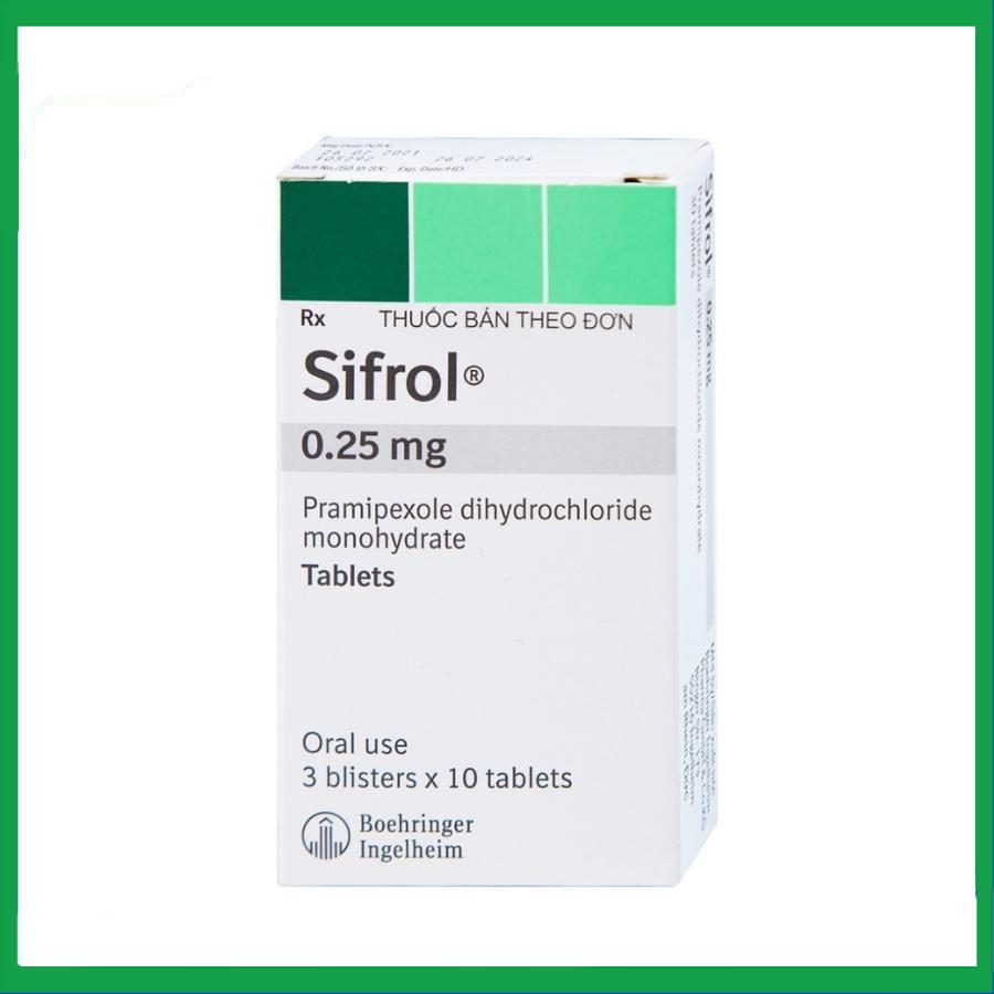 Sifrol-025mg.jpg Nhà Thuốc Thành Hương - Sifrol 025mg