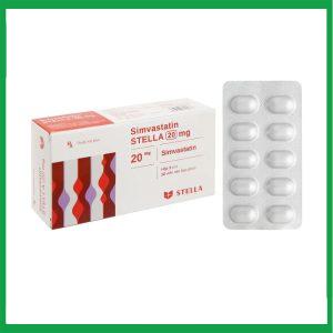 Nhà Thuốc Thành Hương - Simvastatin 20 mg Stella2