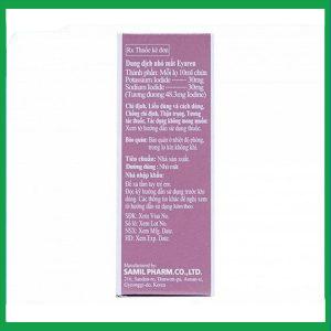 Nhà Thuốc Thành Hương - Smart Pharma Thuoc nho mat Eyaren 10ml Samil dieu tri van duc xuat huyet pha le the duc thuy tinh the 2