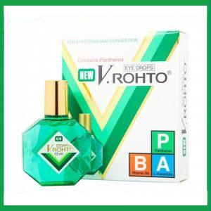 Thuốc nhỏ mắt New V.Rohto điều trị mỏi mắt, sung huyết kết mạc