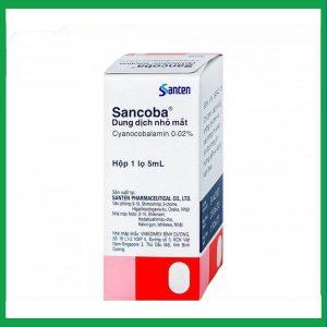 Nhà Thuốc Thành Hương - Smart Pharma Thuoc nho mat Sancoba Santen cai thien su dao dong ve dieu tiet trong chung moi mat 5ml