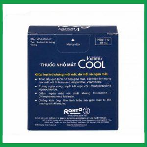 Nhà Thuốc Thành Hương - Thuốc nhỏ mắt V.Rohto Cool (12ml) điều trị mỏi mắt, đỏ mắt, ngứa mắt 4 Nhà Thuốc Thành Hương - Smart Pharma Thuoc nho mat V.Rohto Cool 12ml dieu tri moi mat do mat ngua mat 2