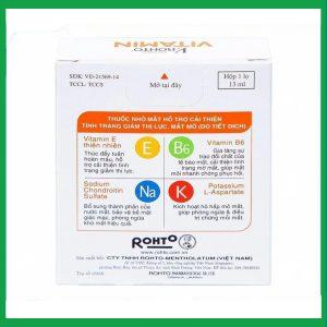 Nhà Thuốc Thành Hương - Thuốc nhỏ mắt V.Rohto Vitamin hỗ trợ cải thiện tình trạng giảm thị lực, mắt mờ 3 Nhà Thuốc Thành Hương - Smart Pharma Thuoc nho mat V.Rohto Vitamin ho tro cai thien tinh trang giam thi luc mat mo 2