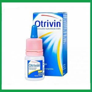 Thuốc nhỏ mũi Otrivin 0.05% GSK điều trị nghẹt mũi, sung huyết mũi họng