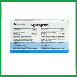 Nhà Thuốc Thành Hương - Viên đặt phụ khoa Agimycob Agimexpharm điều trị viêm âm đạo ( Hộp 1 vỉ x 10 viên) 1 Nhà Thuốc Thành Hương - Smart pharma 18 2