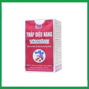 Nhà Thuốc Thành Hương - Viên uống Thấp Diệu Nang Tâm Bình hỗ trợ điều trị bệnh phong thấp (60 viên) 2 Nhà Thuốc Thành Hương - Smart pharma 2024 11 25T200732.608