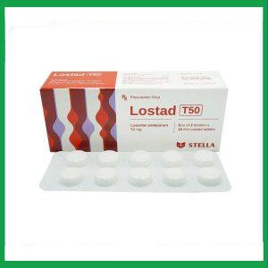 Thuốc Lostad T50 50mg Stella điều trị tăng huyết áp (3 vỉ x 10 viên)