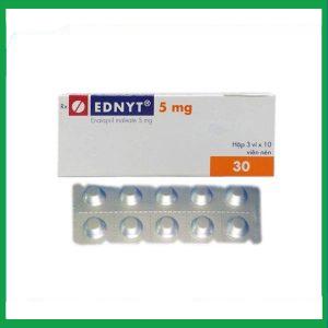 Thuốc Ednyt 5mg Gedeon điều trị tăng huyết áp, suy tim (3 vỉ x 10 viên)