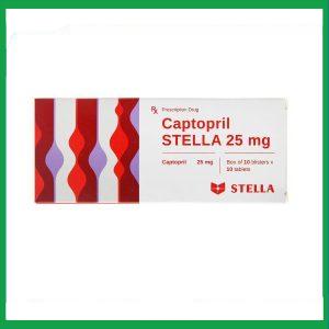 Nhà Thuốc Thành Hương - Thuốc Captopril STELLA 25 mg điều trị tăng huyết áp, suy tim sung huyết, nhồi máu cơ tim (10 vỉ x 10 viên) 2 Nhà Thuốc Thành Hương - Smart pharma 2024 11 26T162956.688