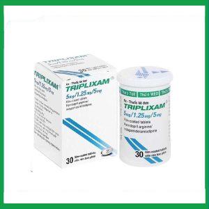Thuốc Triplixam 5mg/1.25mg/5mg Servier điều trị tăng huyết áp (30 viên)