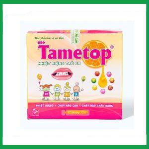Dung dịch uống nhiệt miệng trẻ em Tâm Việt Tametop (Hộp 20 ống x 10ml)