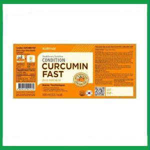 Nhà Thuốc Thành Hương - Nước uống Condition Curcumin Fast bảo vệ niêm mạc dạ dày (hộp 10 chai x 100ml) 1 Nhà Thuốc Thành Hương - Smart pharma 2024 11 29T093459.968