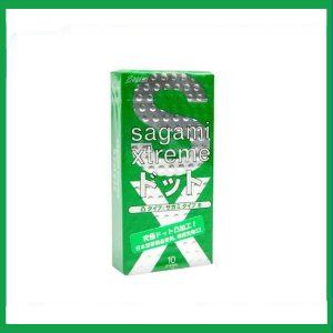 Bao cao su Sagami Xtreme gân nổi, có gai 52mm (hộp 10 cái)