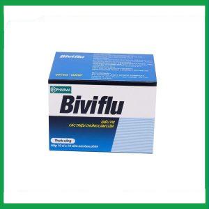 Thuốc Biviflu BV Pharma điều trị các triệu chứng cảm cúm (10 vỉ x 10 viên)